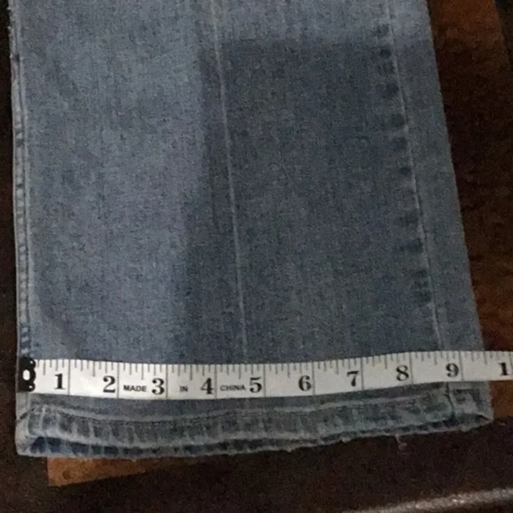 Free People Wales Wide Leg SZ 27 Button Fly - Picture 7 of 9